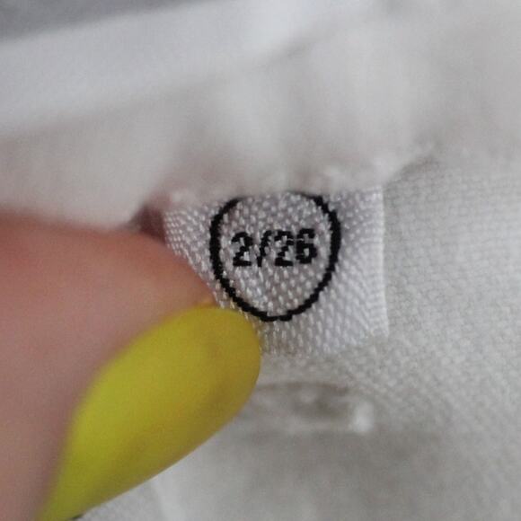 Good American Always Fits Good Classic Slim Straight Jean Size 2/26 Raw Hem - Picture 5 of 6